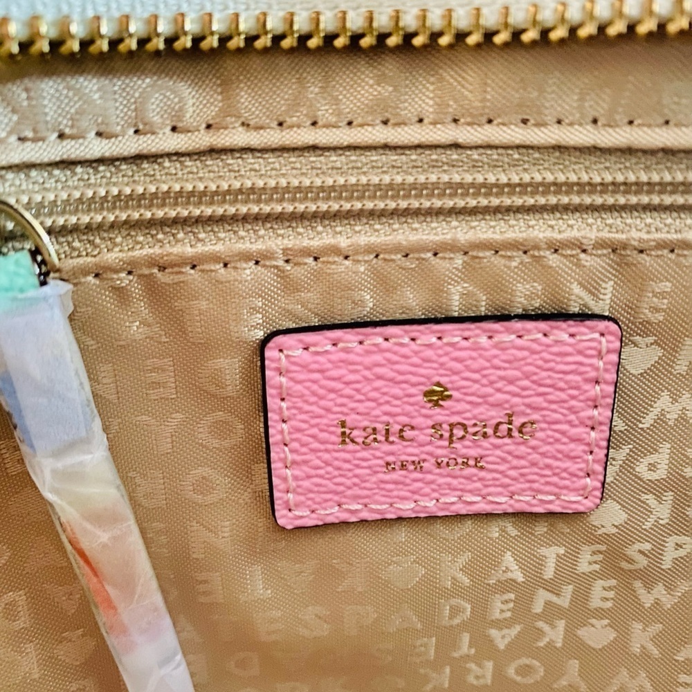 Rare kate spade Eden Street Margareta Tote Bag, Dune Stripe - Picture 6 of 16